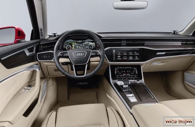 Interior and interior Audi A6 C8