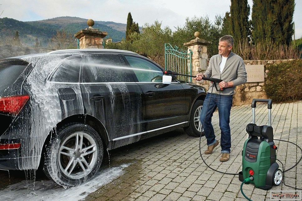 Manual car wash