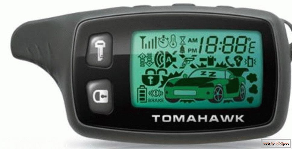 Keychain car alarm Tomahawk