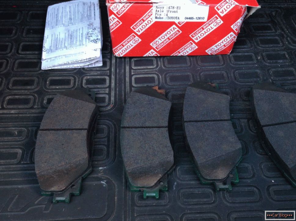 Brake pads fake