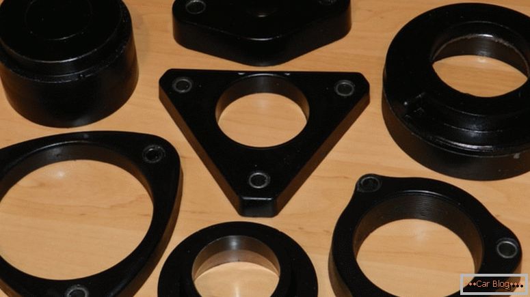 spacers to increase clearance