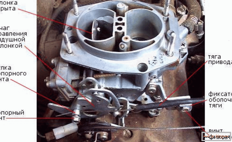 how to set the carburetor