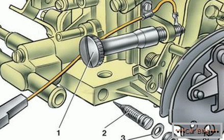 adjustment of the carburetor Solex VAZ 2109