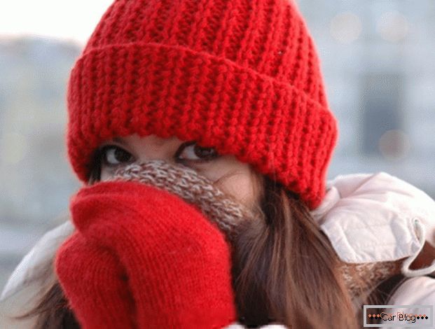 If you are stuck in winter in a stalled car - dress warmly