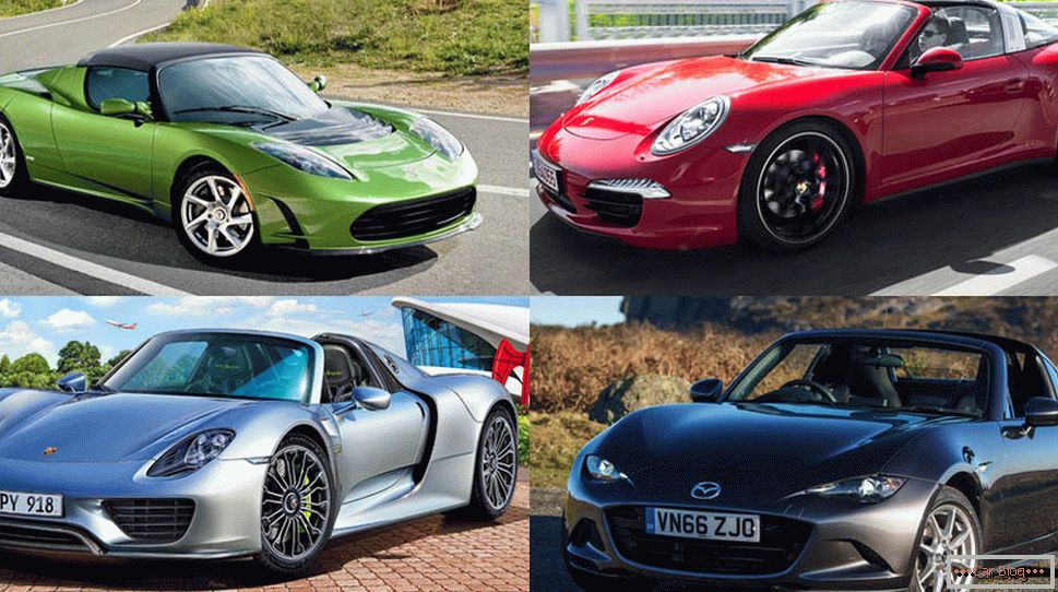 Overview of the best roadsters