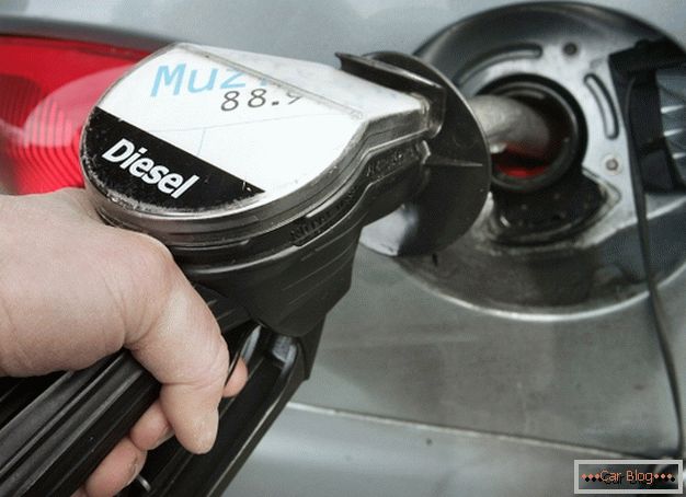 There are cases of substitution of low-quality diesel fuel fluid