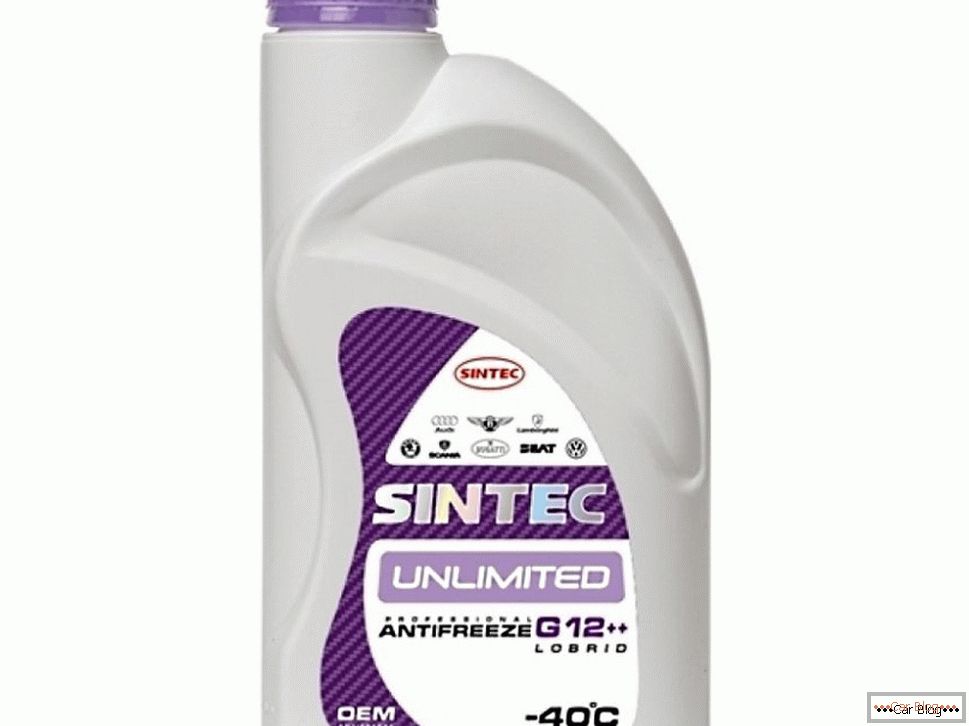антифриз Unlimited sintec