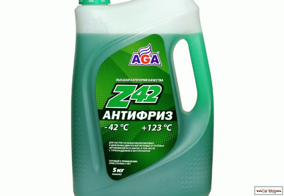 antifreeze Z42 aga