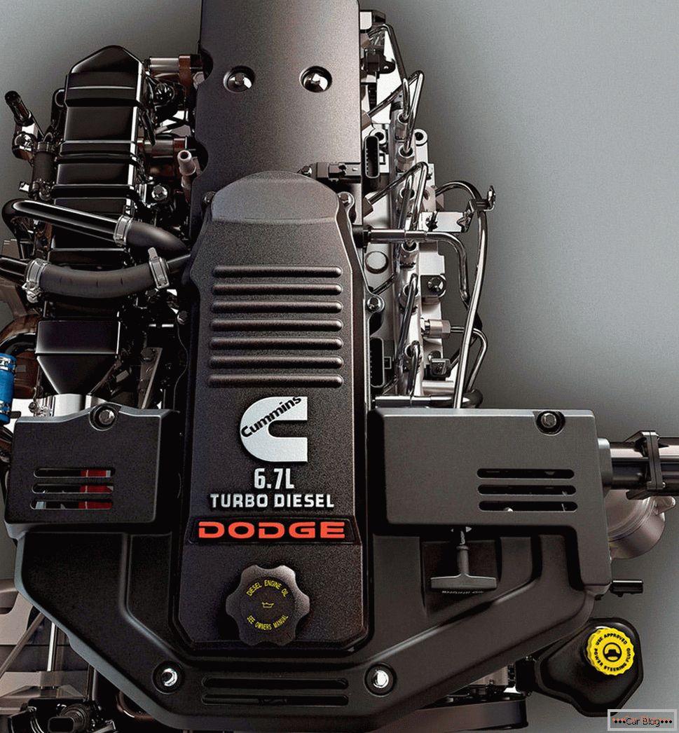 Dodge Ram car engine