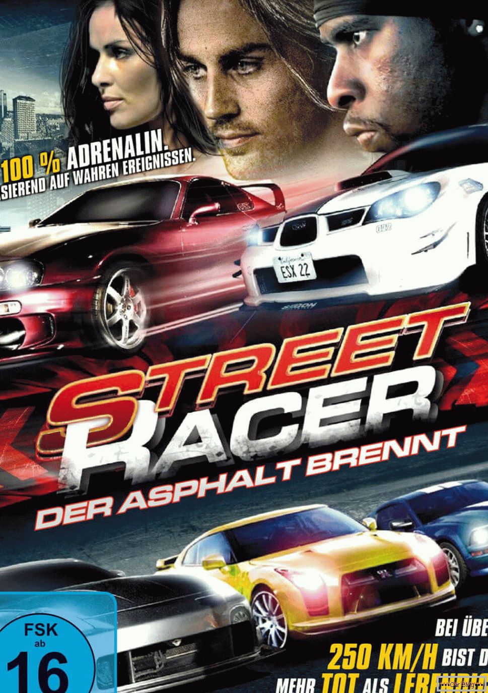 Poster for the film Street racer