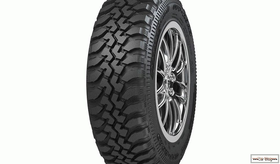 Summer tires for Cordiant SUVs