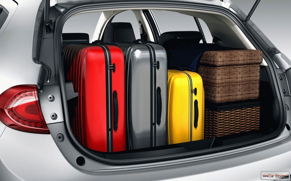Luggage compartment SUV