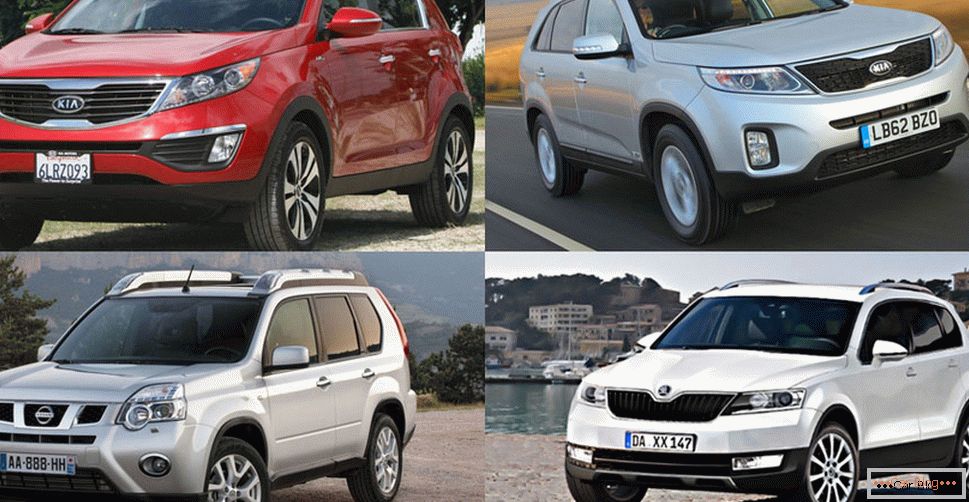 Used crossovers for 700 thousand rubles