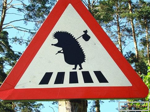 Swedish road sign