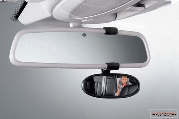 Optional rearview mirror