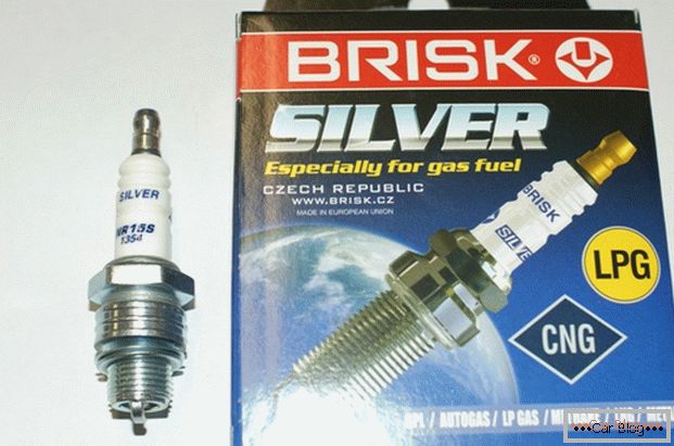 Brisk Silver - spark plugs for cars on gas