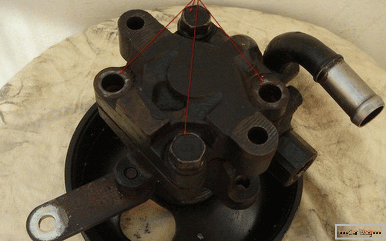 how to repair power steering pump with their own hands