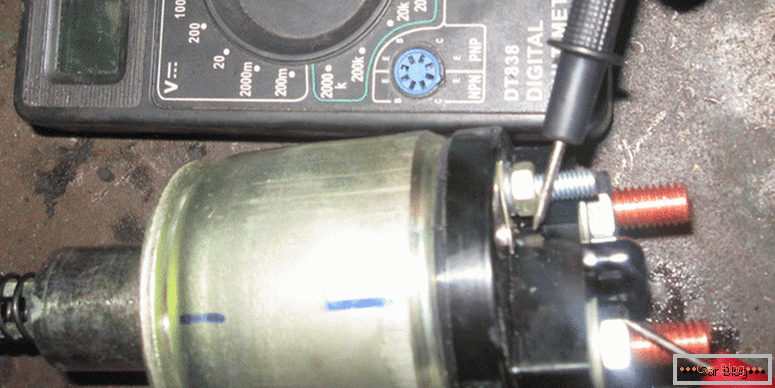 how to repair a starter retractor relay with your own hands
