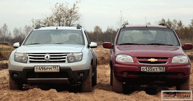 Test review of two off-road competitors - Renault Duster and Chevrolet Niva