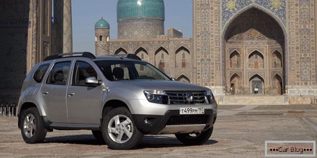 The appearance of the car Renault Duster