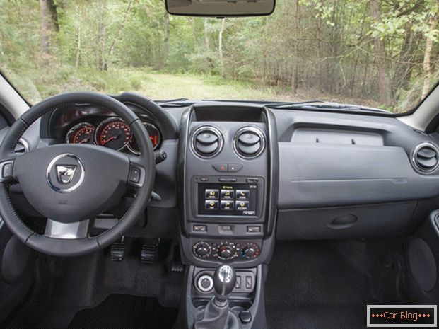 In the car Renault Duster