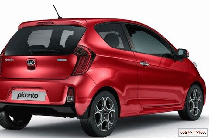 Restyling cheaper basic Kia Picanto. And in all senses ...