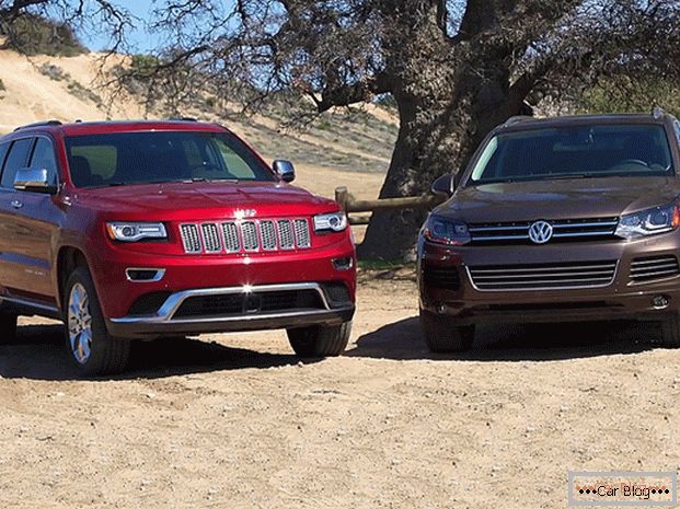 Volkswagen Tuareg and Jeep Grand Cherokee - что же лучше?