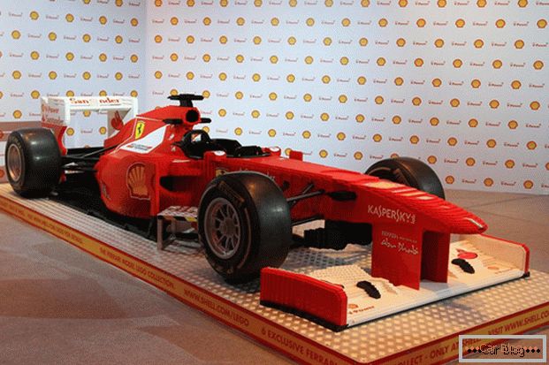 Ferrari from Lego
