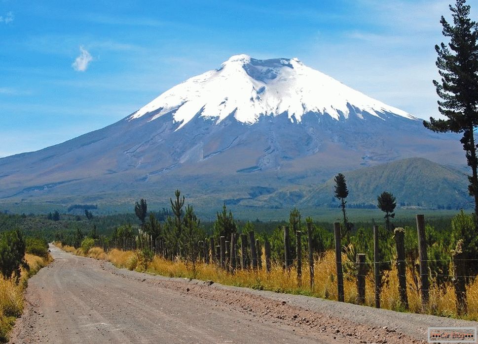 road Path to Cotopaxi