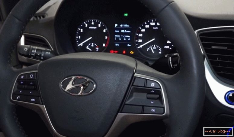 Hyundai Solaris Steering Wheel