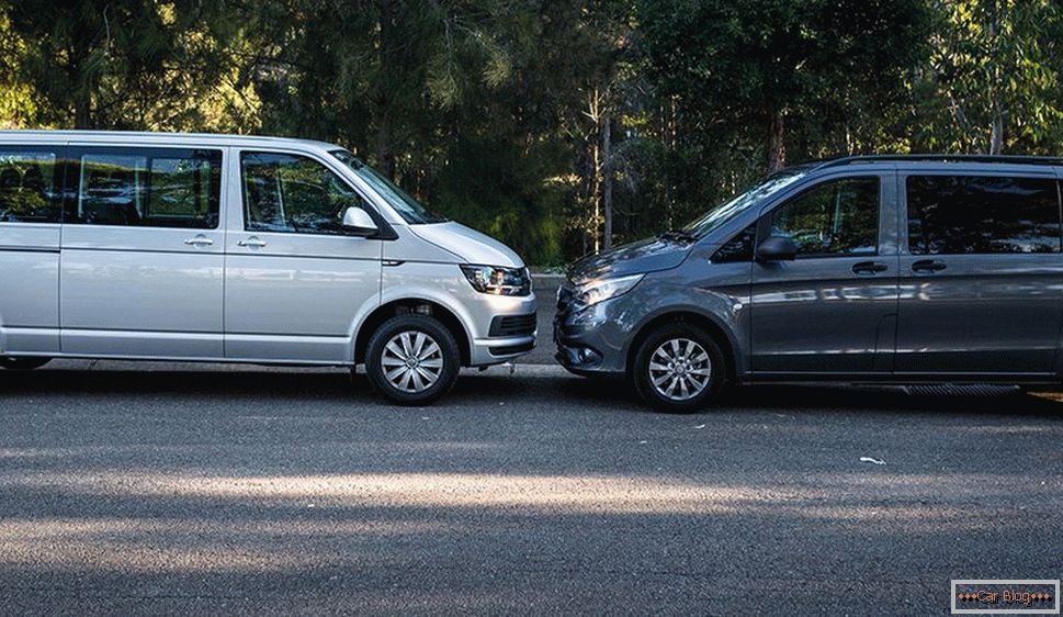 Which minivan to choose: Mercedes-Benz Vito or Volkswagen Transporter T5