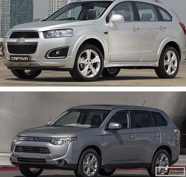 Practical Chevrolet Captiva or powerful Mitsubishi Outlander - what to choose?