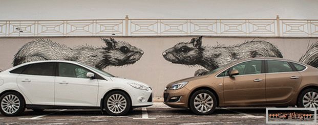 Ford Focus and Opel Astra - cars that often occupied leading positions in sales