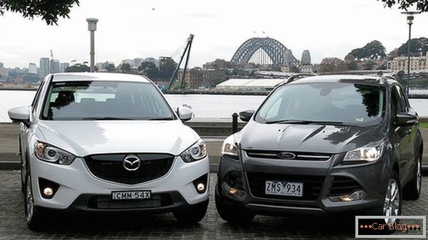 Ford Kuga or Mazda CX-5 cars have equal chances to win in our comparison.