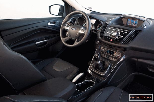 Ford Kuga features a spacious and comfortable cabin. 
