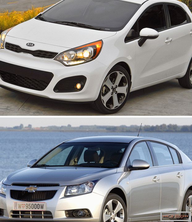 Kia Rio and Chevrolet Cruze - какой же sedan лучше?