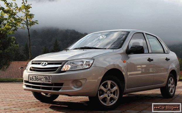 Lada Granta has an attractive appearance, traditional for the domestic manufacturer