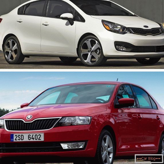 Skoda Rapid and Kia Rio - these cars are certainly worth each other