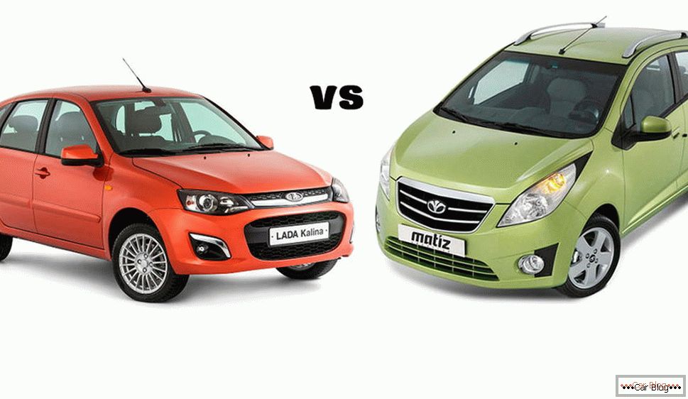 Which car to choose: Daewoo Matiz or Lada Kalina