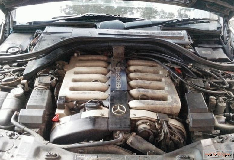 Mercedes-Benz (W140) auto engine