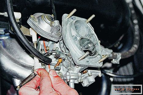 failure in the carburetor vaz 2109
