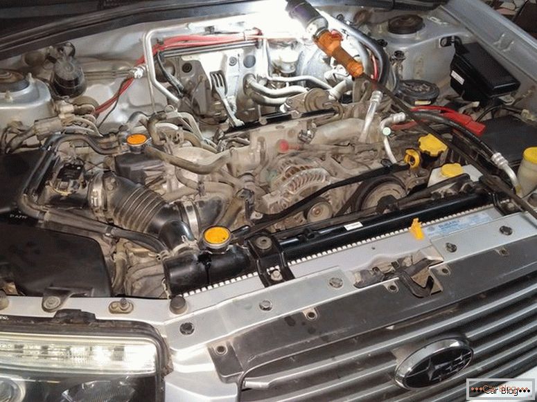 Repair of the Subaru Forester Turbo engine