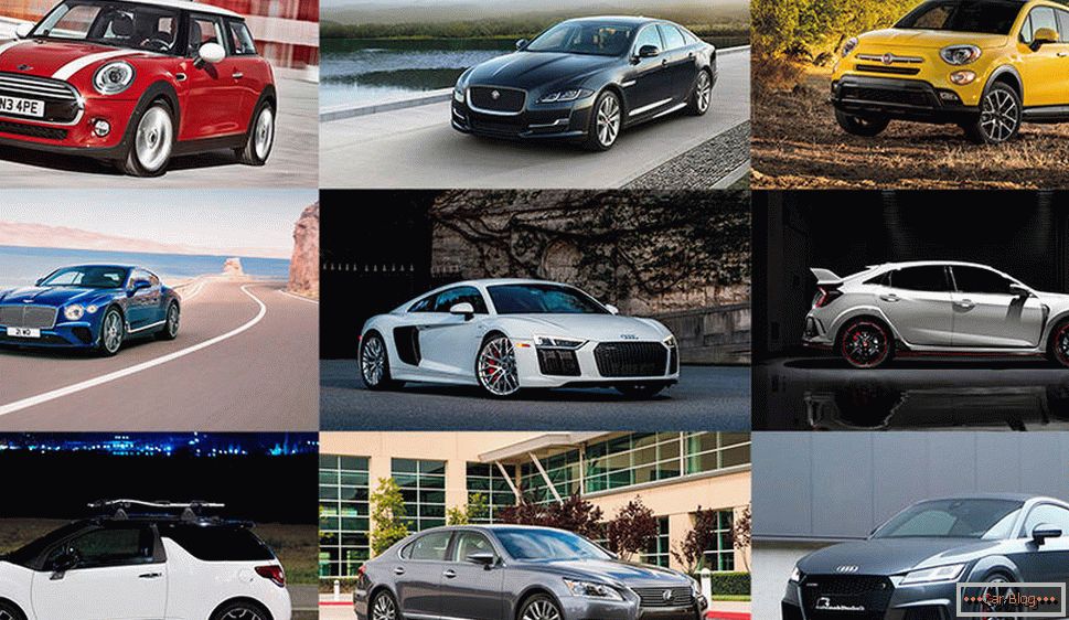 Rating of the most fashionable cars