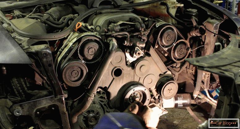 Engine repair Audi A6
