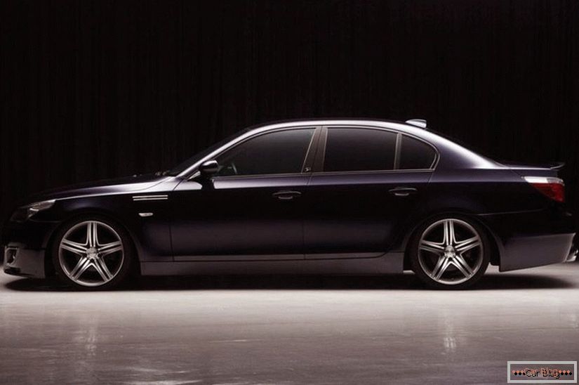 bmw 5 e60 forest