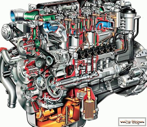 Classic diesel engine