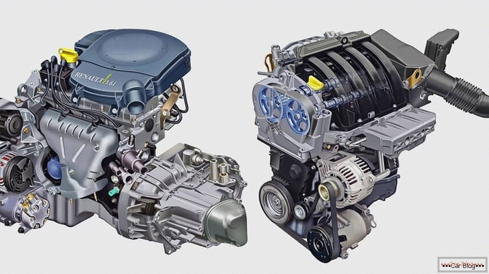 8- and 16-valve engine