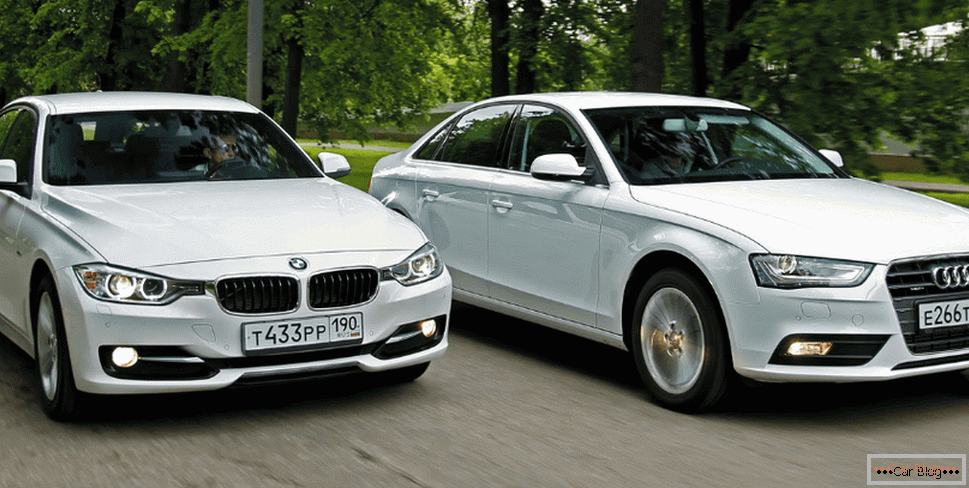 BMW 3 Series and Audi A4