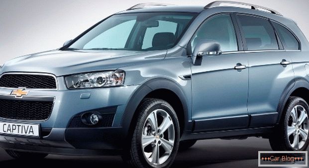 Chevrolet Captiva - one of the reliable crossovers