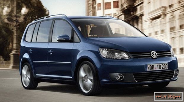 Volkswagen Touran - one of the representatives of this category of cars